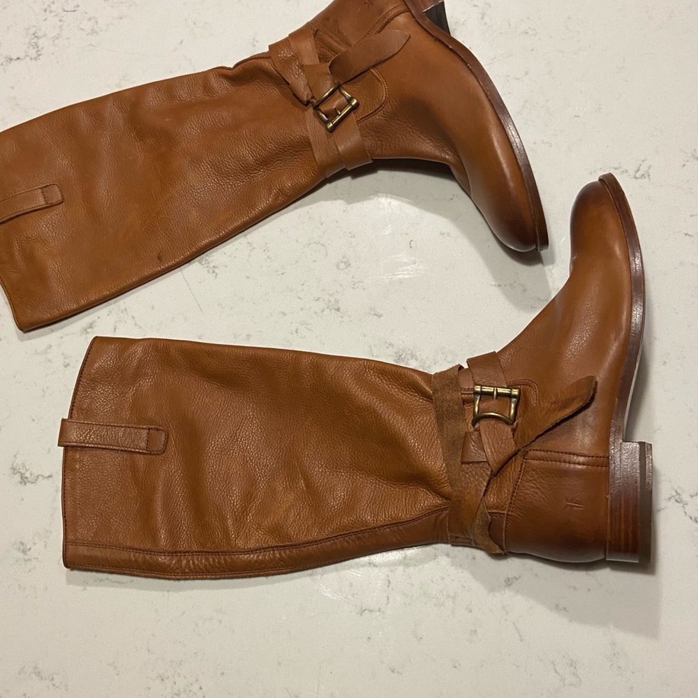 Frye Leather Riding Boots - Picture 3 of 7